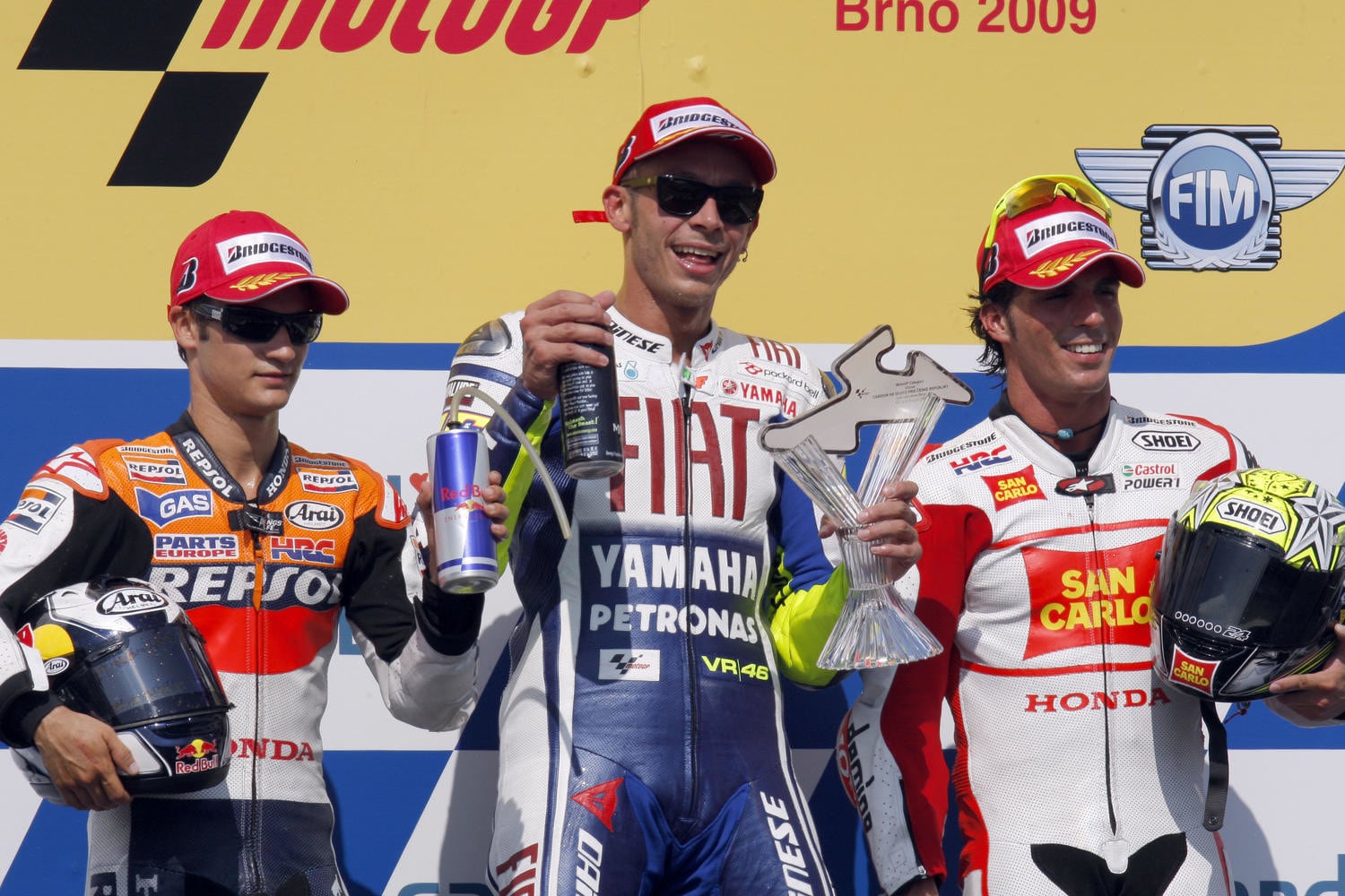 Brno amarcord: i podi più belli dei piloti italiani