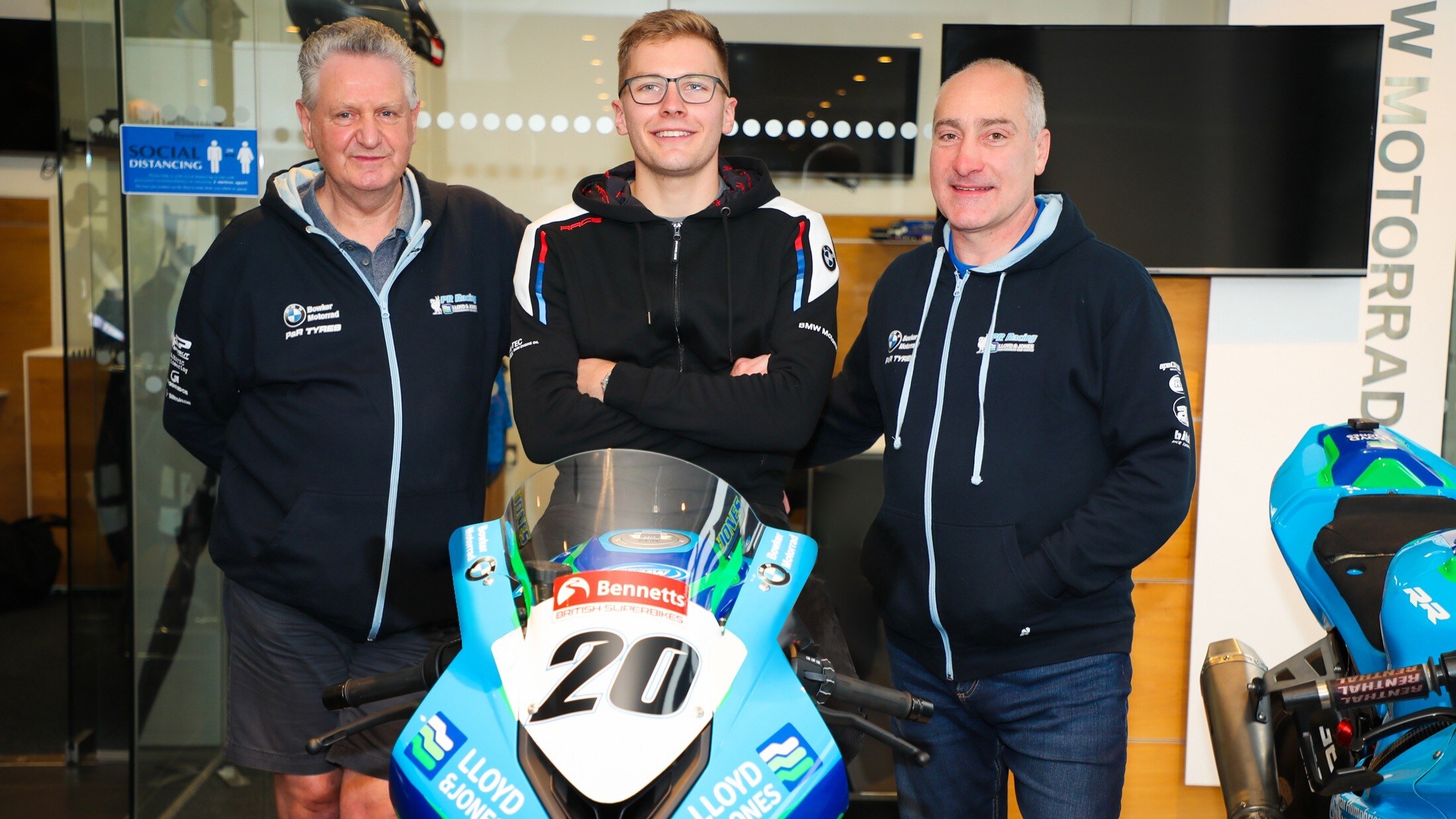 BSB: Brad Jones e Joe Francis con PR Racing BMW nel 2021