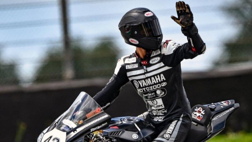 ELF CIV: Fabrizio Perotti in Superbike con l'Aprilia dell'MC7 Corse