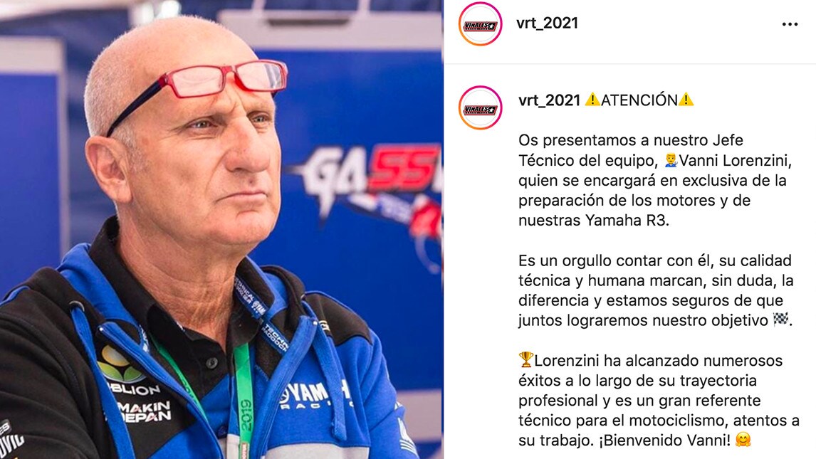 SSP300: Vanni Lorenzini capotecnico del team di Vinales