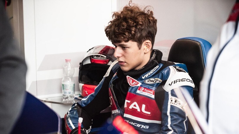 ELF CIV: Andrea Natali al via della Moto3 con l'Husqvarna dell'AC Racing Team