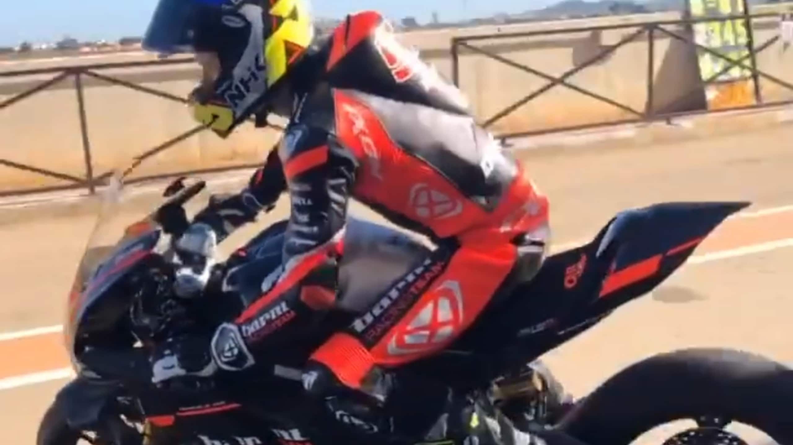 SBK: Rabat a Cartagena per prepararsi ai test di Jerez
