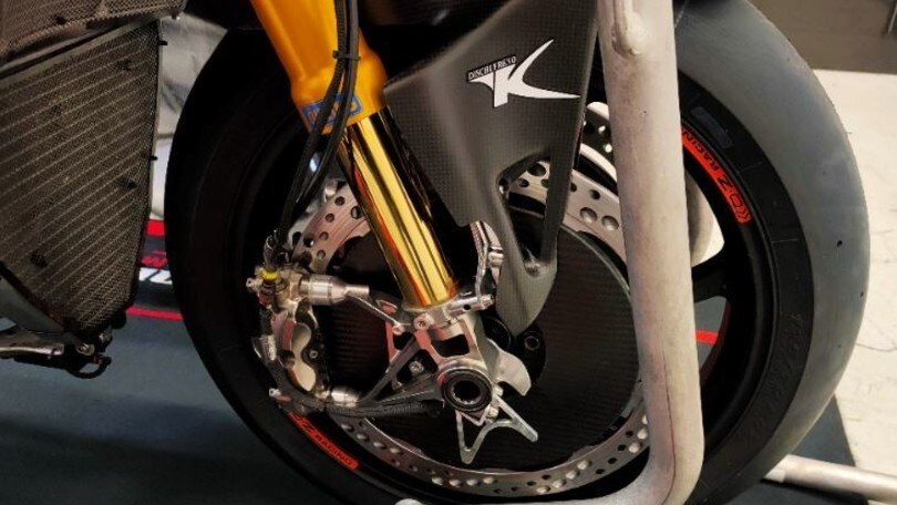 SBK, Rabat’s Ducati features aerodynamic brakes from... Moto2