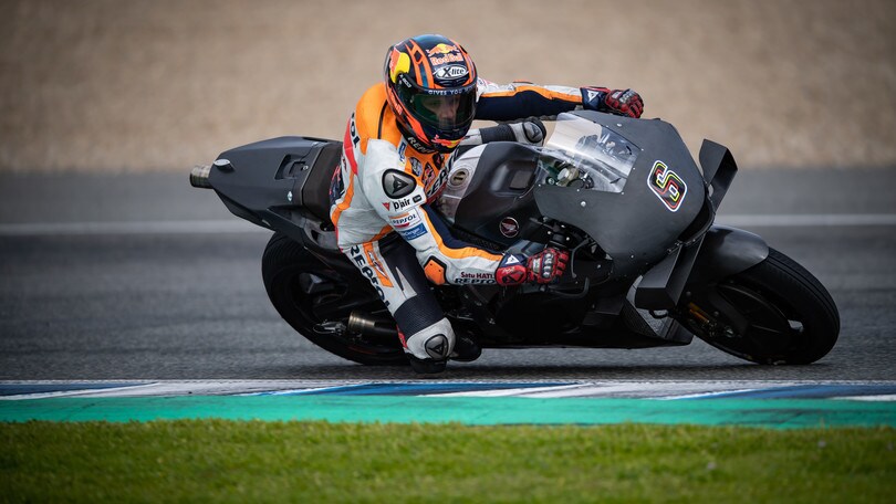 MotoGP: first laps for the 2021 Honda at Jerez