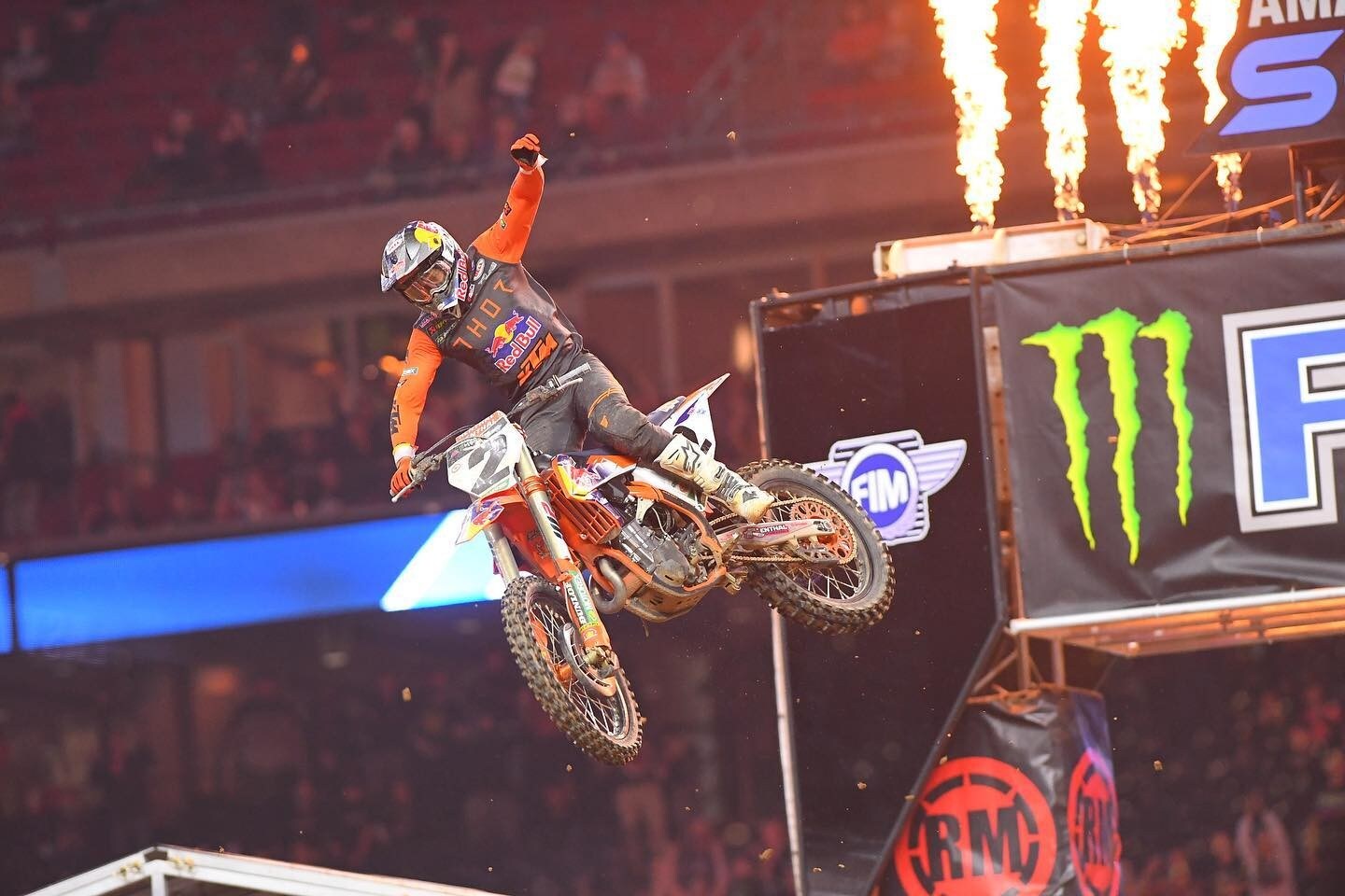 AMA Supercross, Houston 3: Cooper Webb batte Roczen