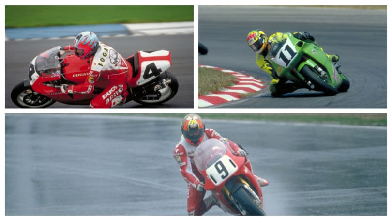 SBK: Fogarty-Russell biennio 1993-1994, arbitra Falappa