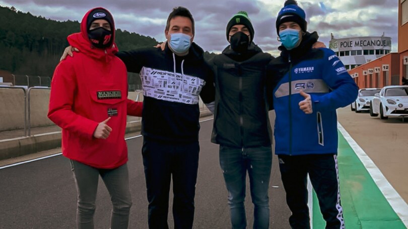 SSP300: Maverick si allena con i ragazzi del Vinales Racing Team