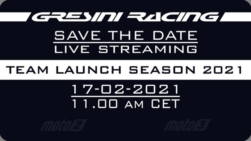 Gresini Racing: la presentazione sarà il 17 febbraio