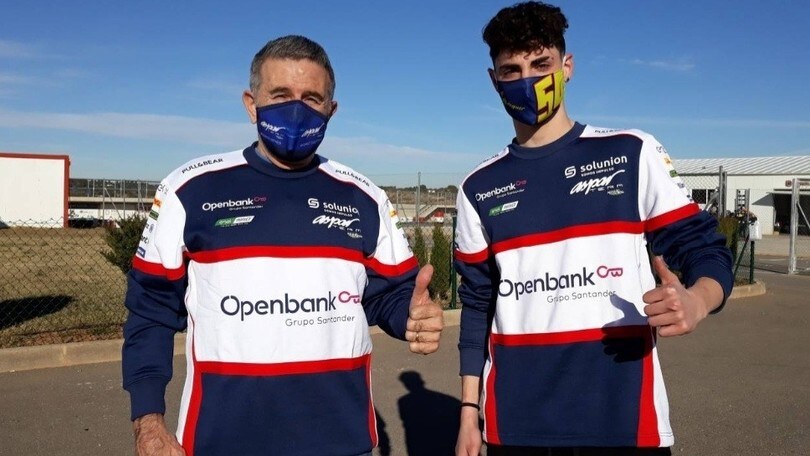 Fermìn Aldeguer pronto all'esordio in MotoE con Aspar