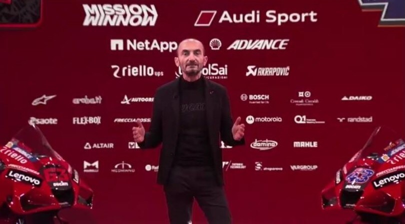MotoGP, presentazione Ducati: tolti i veli dalla nuova Desmosedici 2021