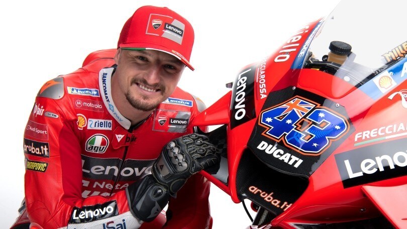 MotoGP, presentazione Ducati: Jack Miller e la sua Desmosedici GP21