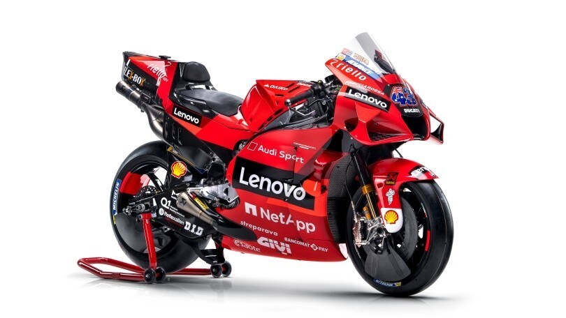 MotoGP: here's the new Ducati Desmosedici GP21