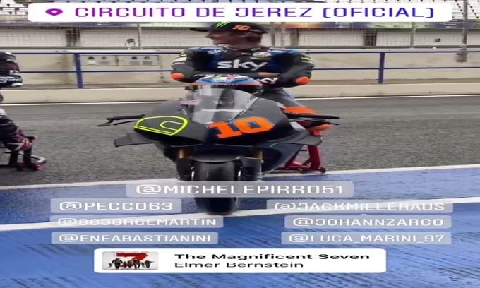 Test Jerez, "I magnifici sette" Ducati