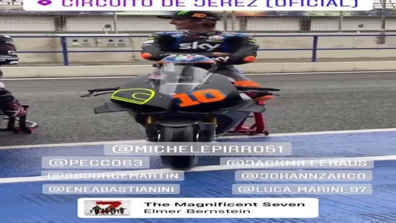 Test Jerez, "I magnifici sette" Ducati