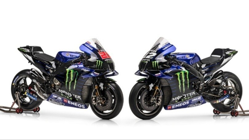 MotoGP, Monster Energy Yamaha: ecco le M1 2021