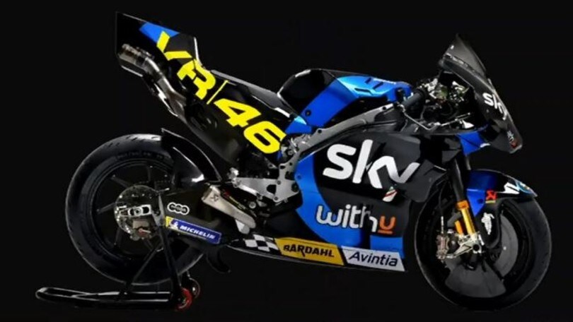 Sky Racing Team VR46: le immagini della presentazione 2021