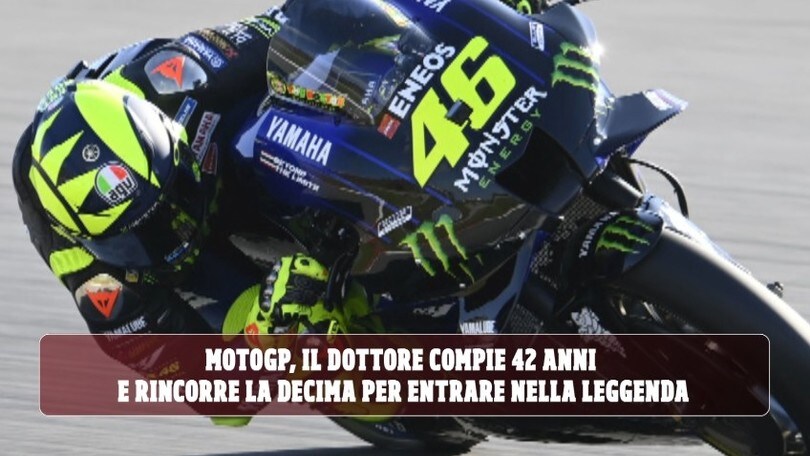 Tanti Auguri Valentino Rossi: il Dottore compie 42 anni