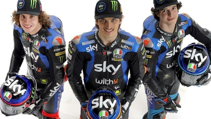 Sky Racing team VR46 presents its 2021 colours and line-up