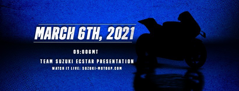 MotoGP, il 2021 della Suzuki inizia il 6 marzo