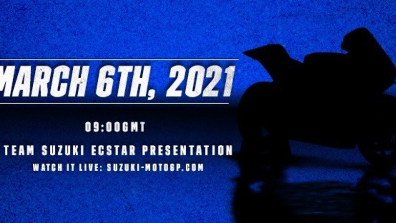 MotoGP, il 2021 della Suzuki inizia il 6 marzo