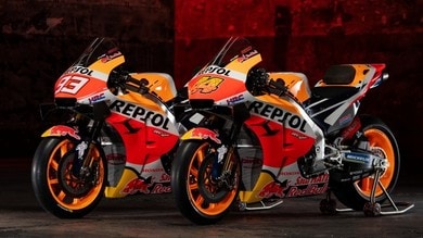 MotoGP: le Honda RC213V di Marc Marquez e Pol Espargaro