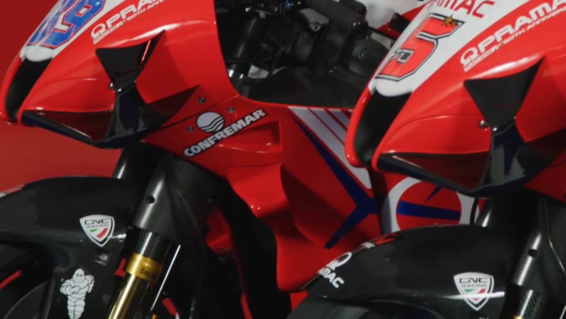 MotoGP, il Team Ducati Pramac presenta la squadra 2021
