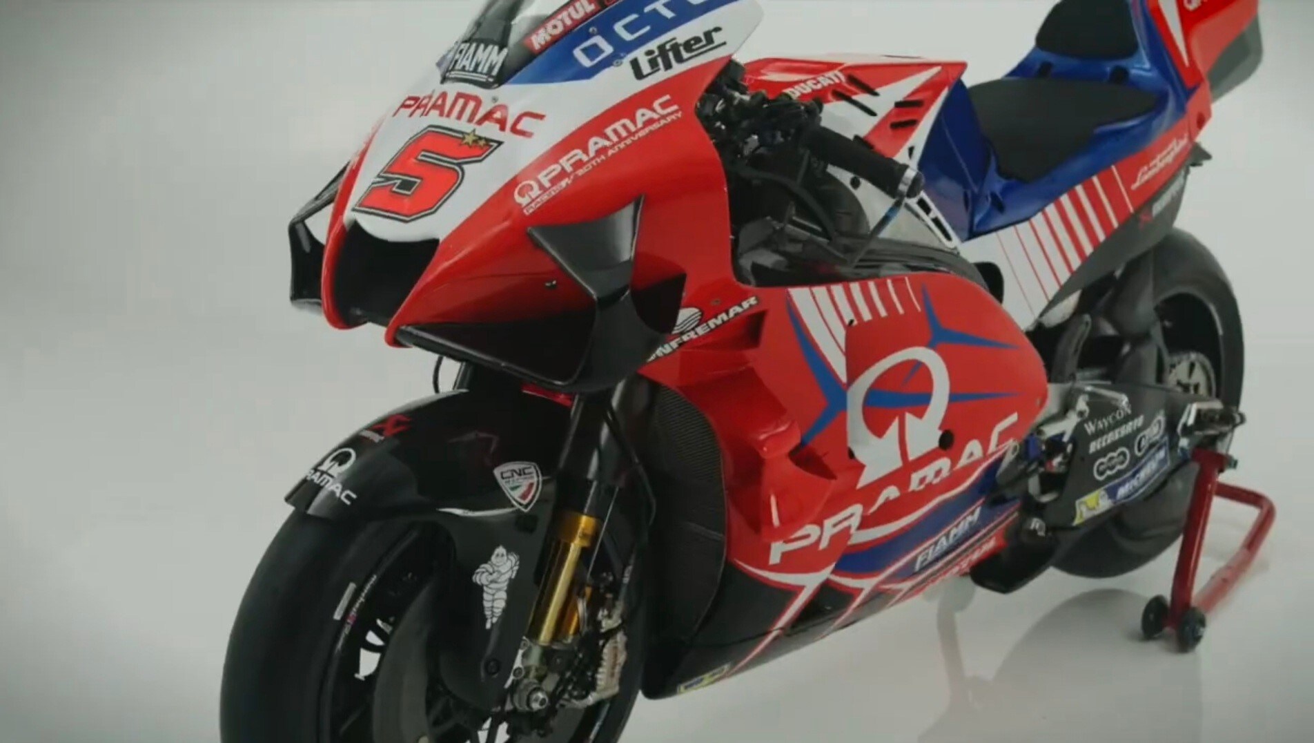 MotoGP, il Team Ducati Pramac presenta la squadra 2021