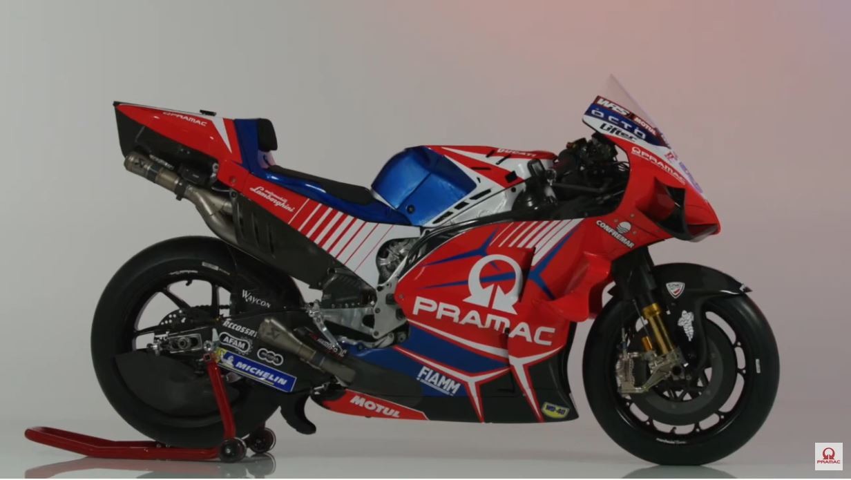 MotoGP, il Team Ducati Pramac presenta la squadra 2021