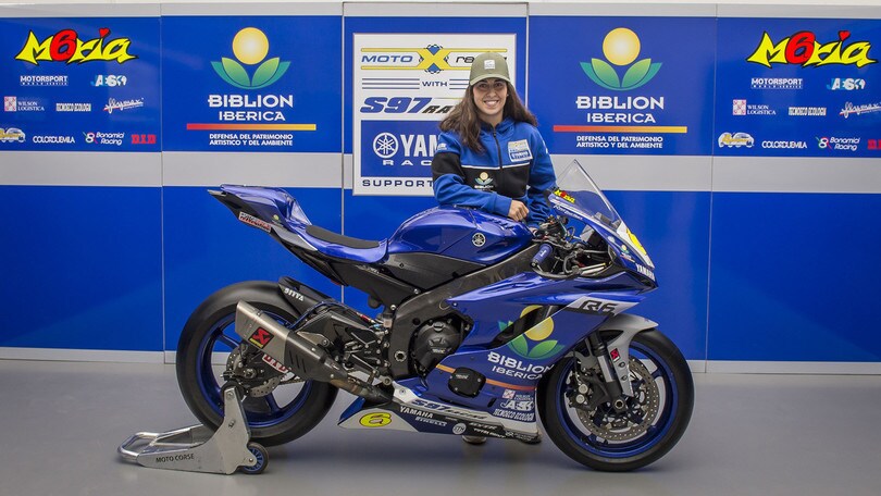 SSP600: Maria Herrera on track with team Motoxracing