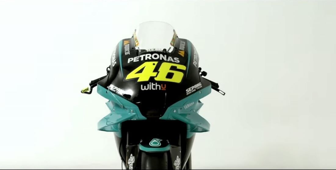 MotoGP: Petronas Yamaha unveils Rossi and Morbidelli's 2021 M1 bikes
