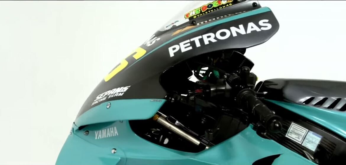 MotoGP: Petronas Yamaha unveils Rossi and Morbidelli's 2021 M1 bikes