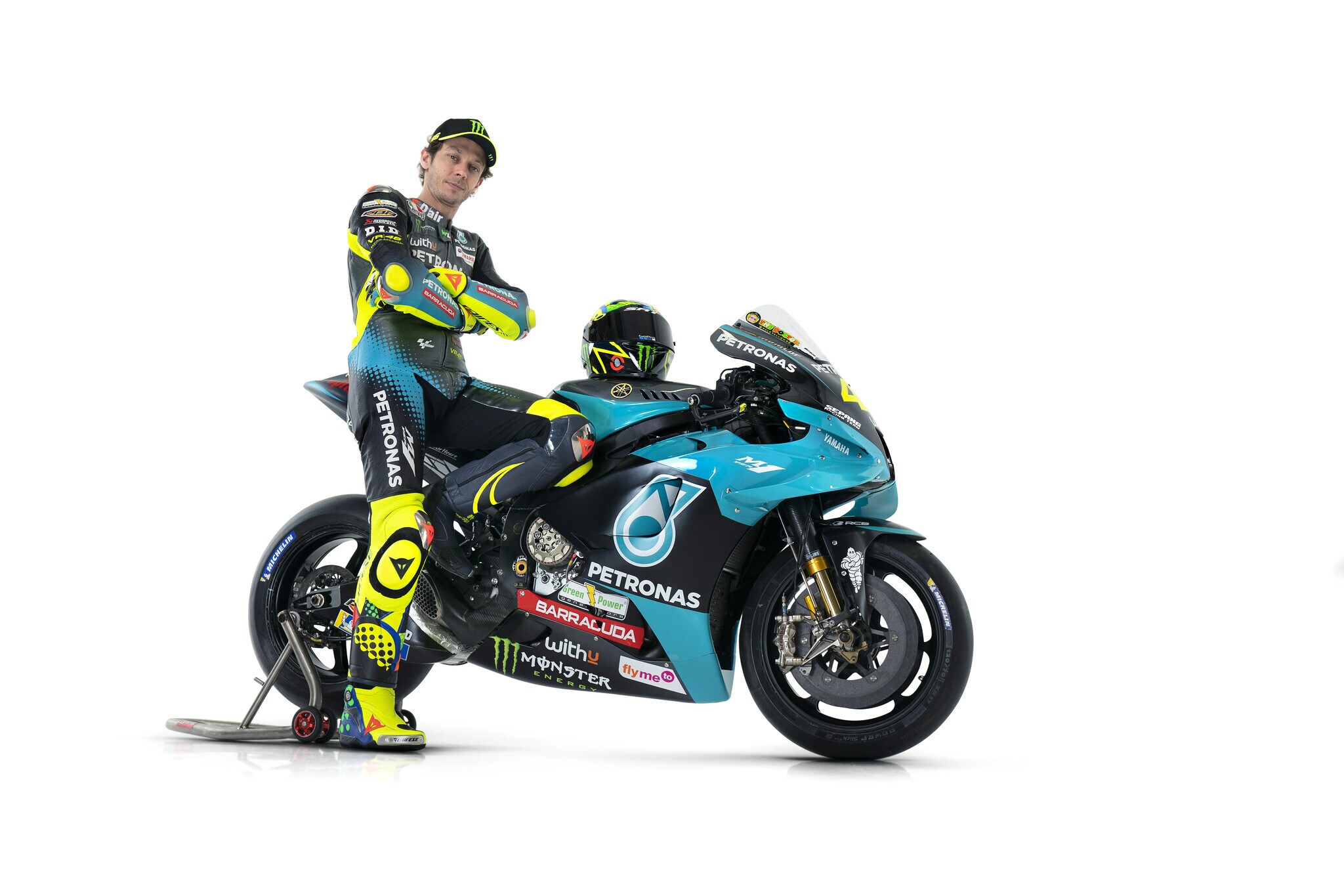 MotoGP: Petronas Yamaha unveils Rossi and Morbidelli's 2021 M1 bikes