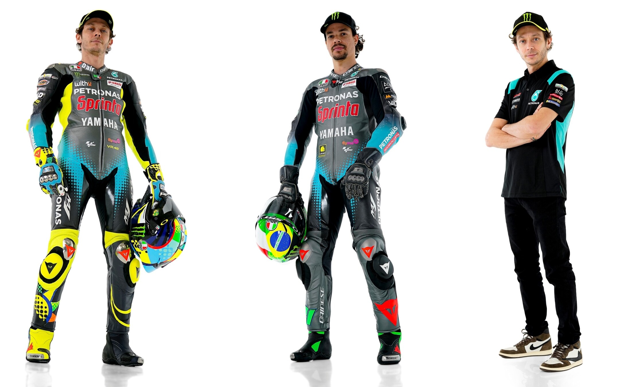 MotoGP: Petronas Yamaha unveils Rossi and Morbidelli's 2021 M1 bikes