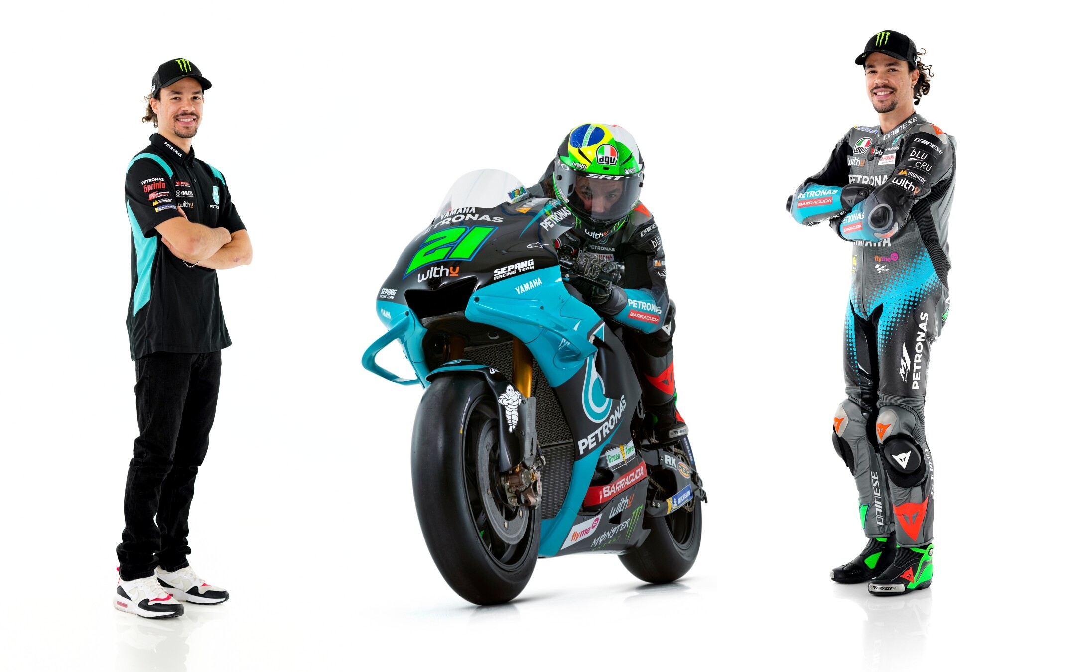 MotoGP: Petronas Yamaha unveils Rossi and Morbidelli's 2021 M1 bikes