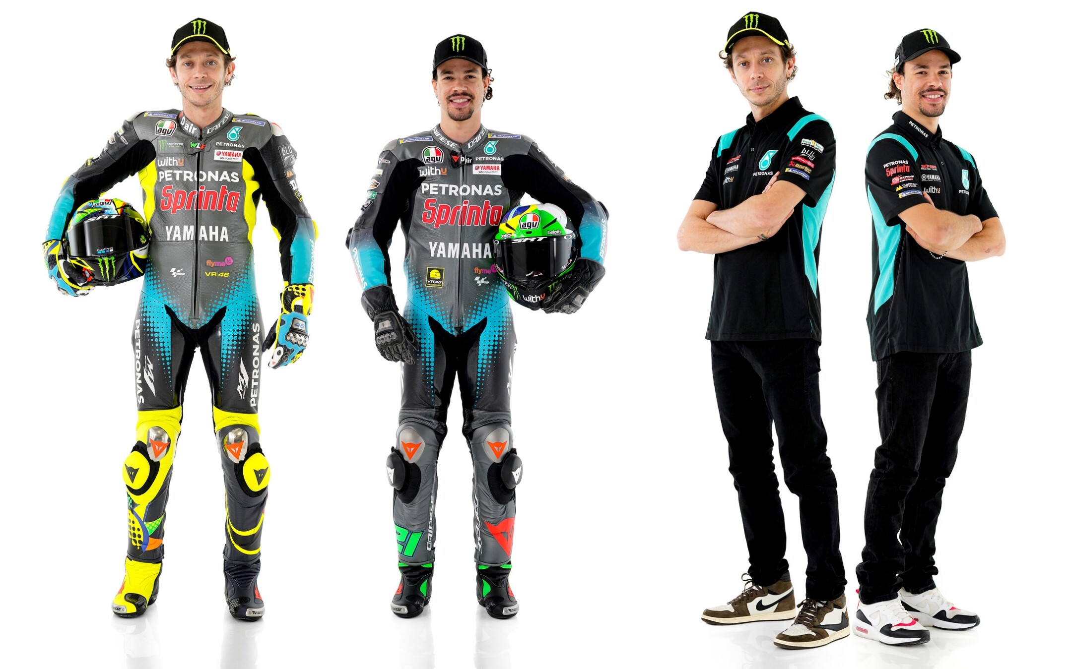 MotoGP: Petronas Yamaha unveils Rossi and Morbidelli's 2021 M1 bikes