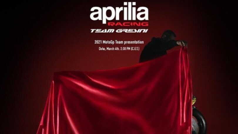 MotoGP, LIVE: la presentazione Aprilia Racing 2021