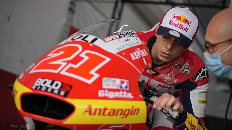 Test Moto2, Di Giannantonio: “Siamo sempre in crescendo”