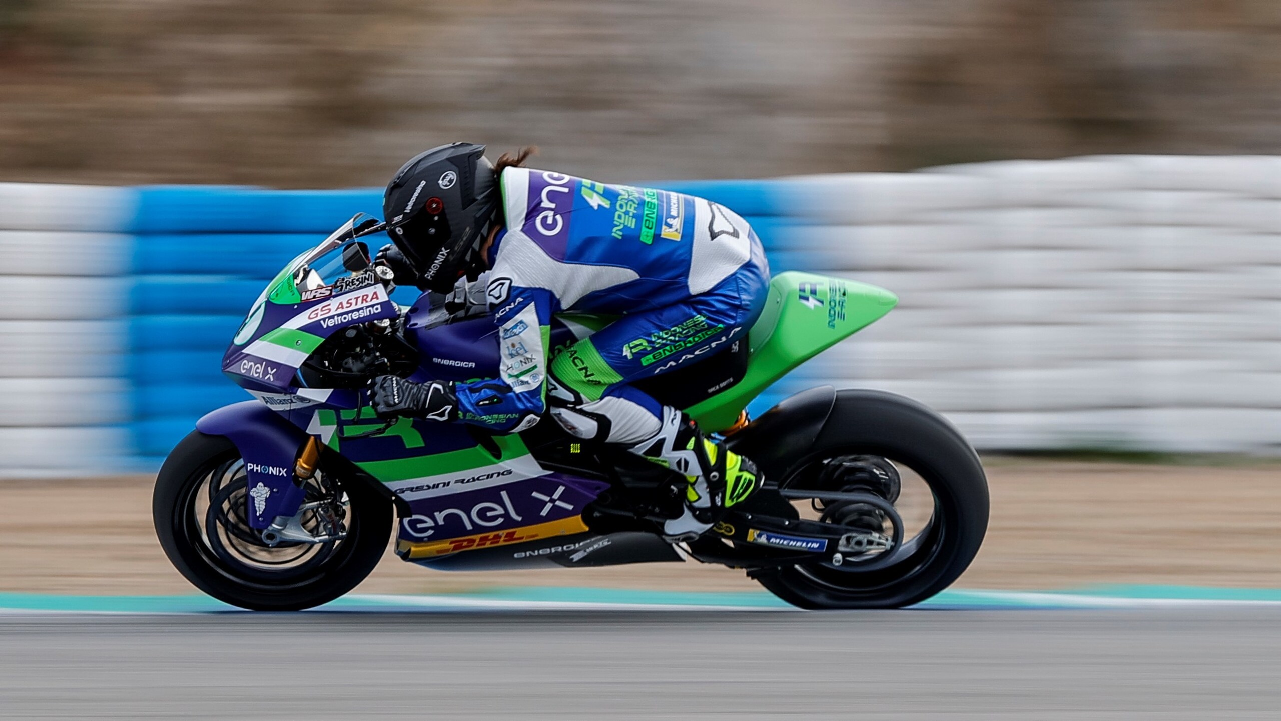 MotoE: l'Indonesian E-Racing Gresini già competitivo a Jerez