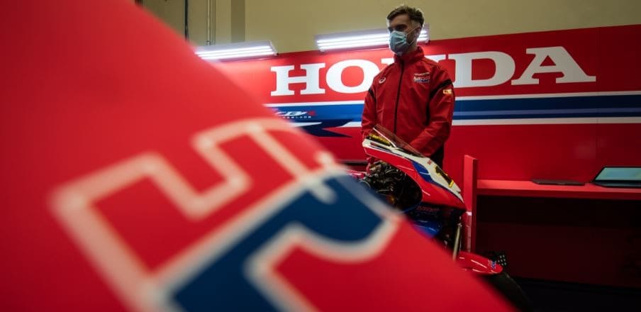 SBK, HRC presenta il 2021 dal circuito di Barcellona