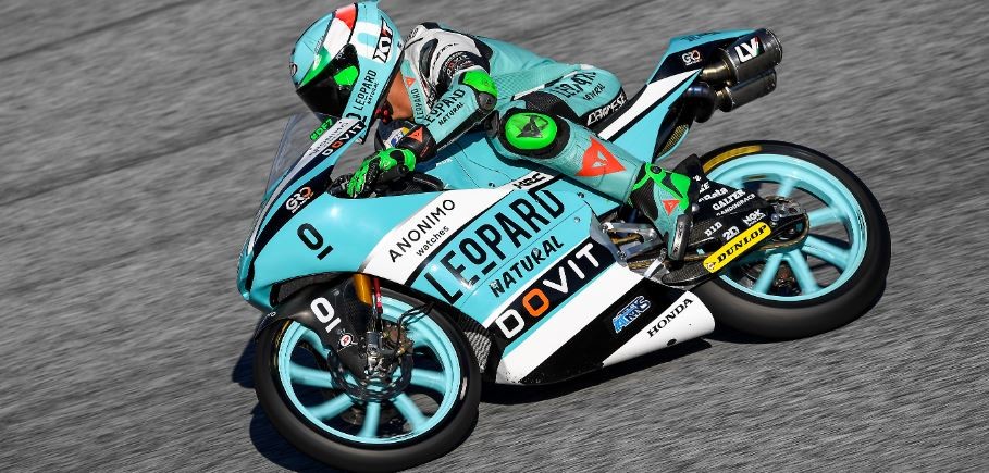 Moto3: Dennis Foggia "Leopardo" nel test di Jerez