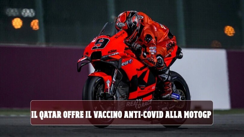 MotoGP, Qatar: vaccini anti-Covid per tutto il paddock