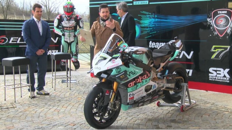 SBK: Go Eleven presenta il 2021 con Chaz Davies