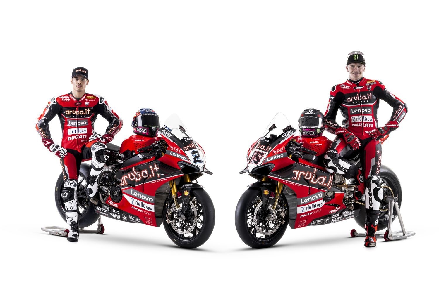 SBK, Ducati Aruba si presenta: ecco le Panigale V4R di Redding e Rinaldi