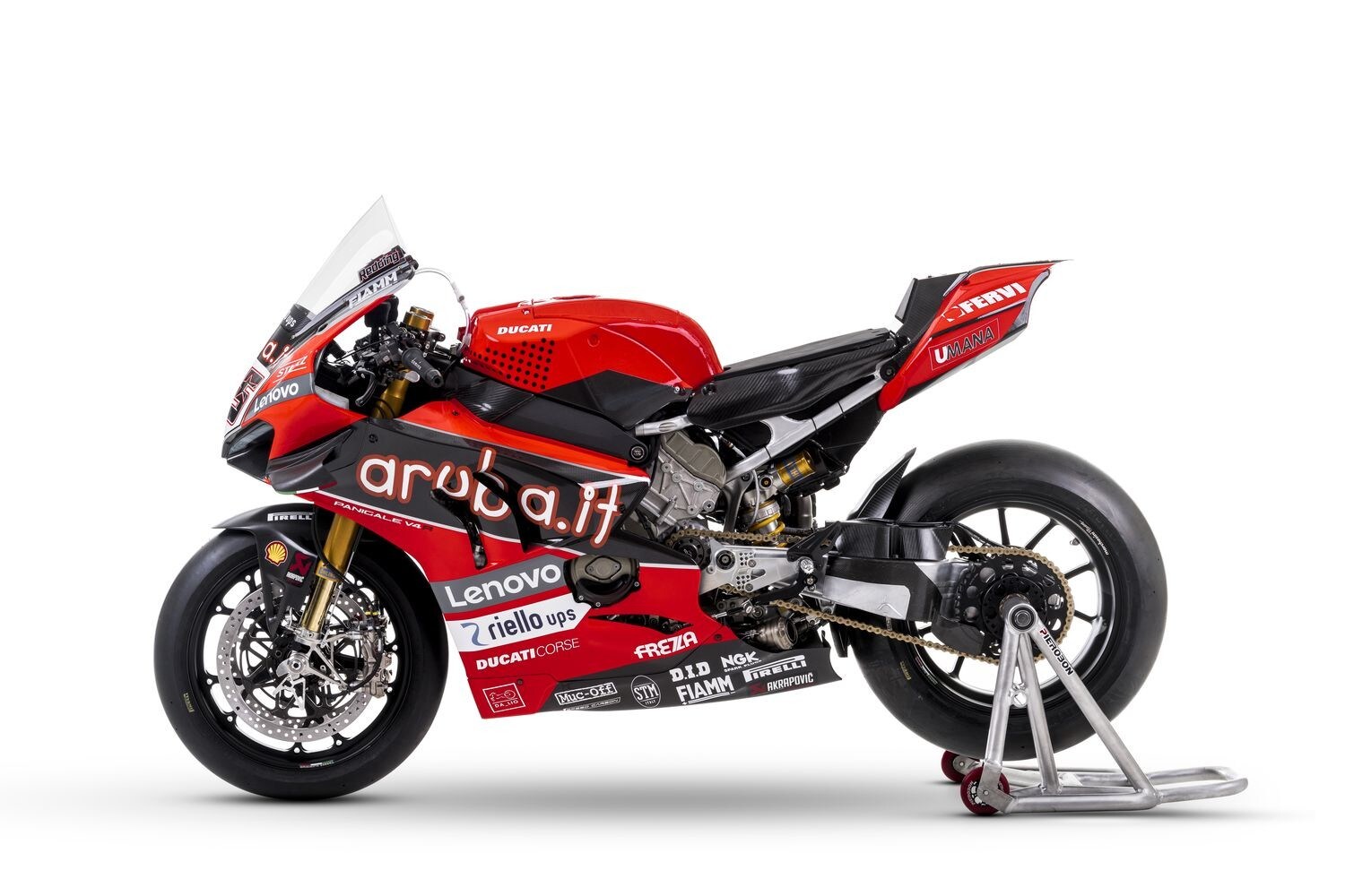 SBK, Ducati Aruba si presenta: ecco le Panigale V4R di Redding e Rinaldi