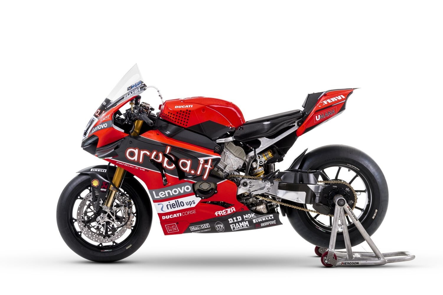 SBK, Ducati Aruba si presenta: ecco le Panigale V4R di Redding e Rinaldi