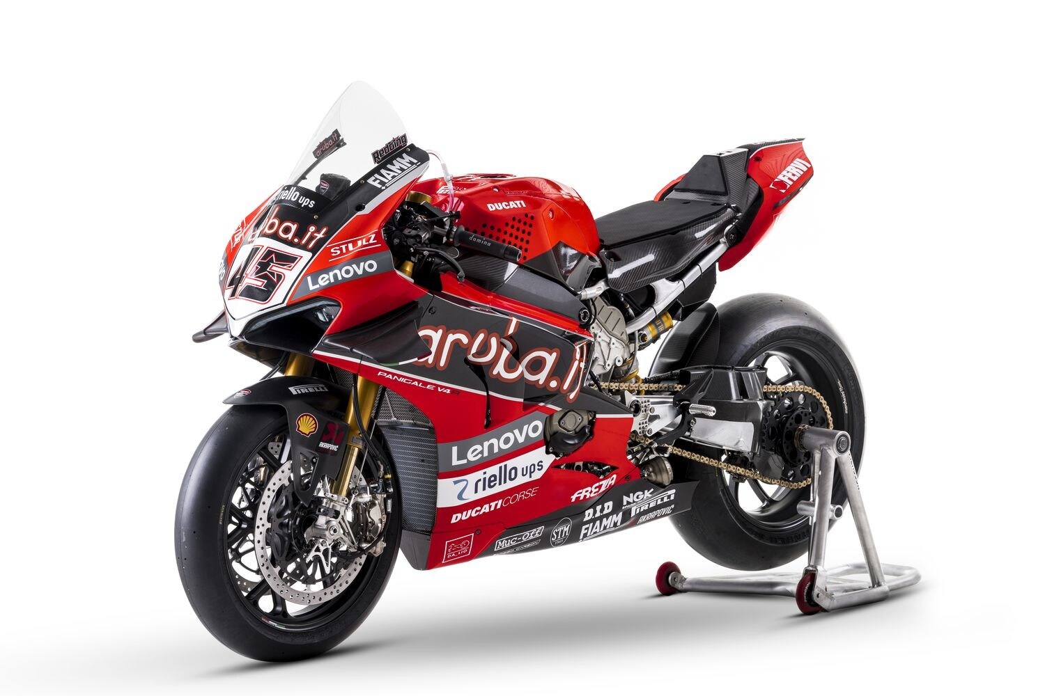 SBK, Ducati Aruba si presenta: ecco le Panigale V4R di Redding e Rinaldi