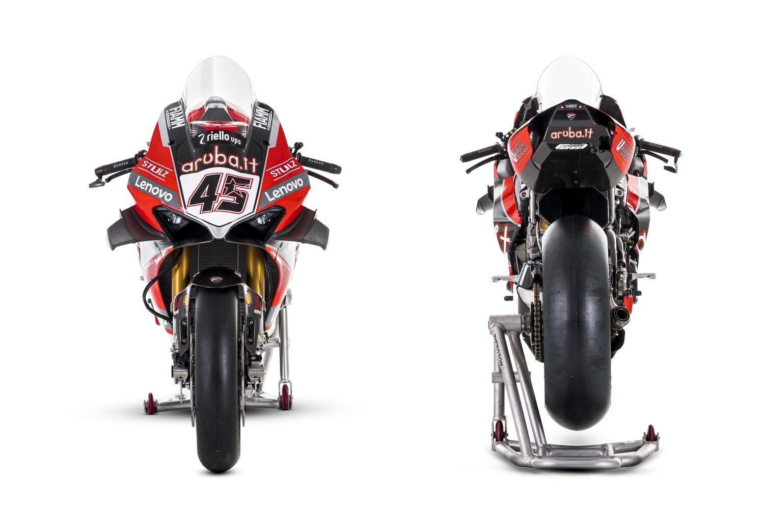 SBK, Ducati Aruba si presenta: ecco le Panigale V4R di Redding e Rinaldi