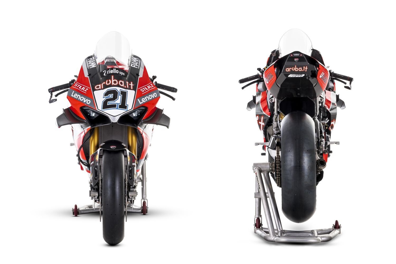 SBK, Ducati Aruba si presenta: ecco le Panigale V4R di Redding e Rinaldi