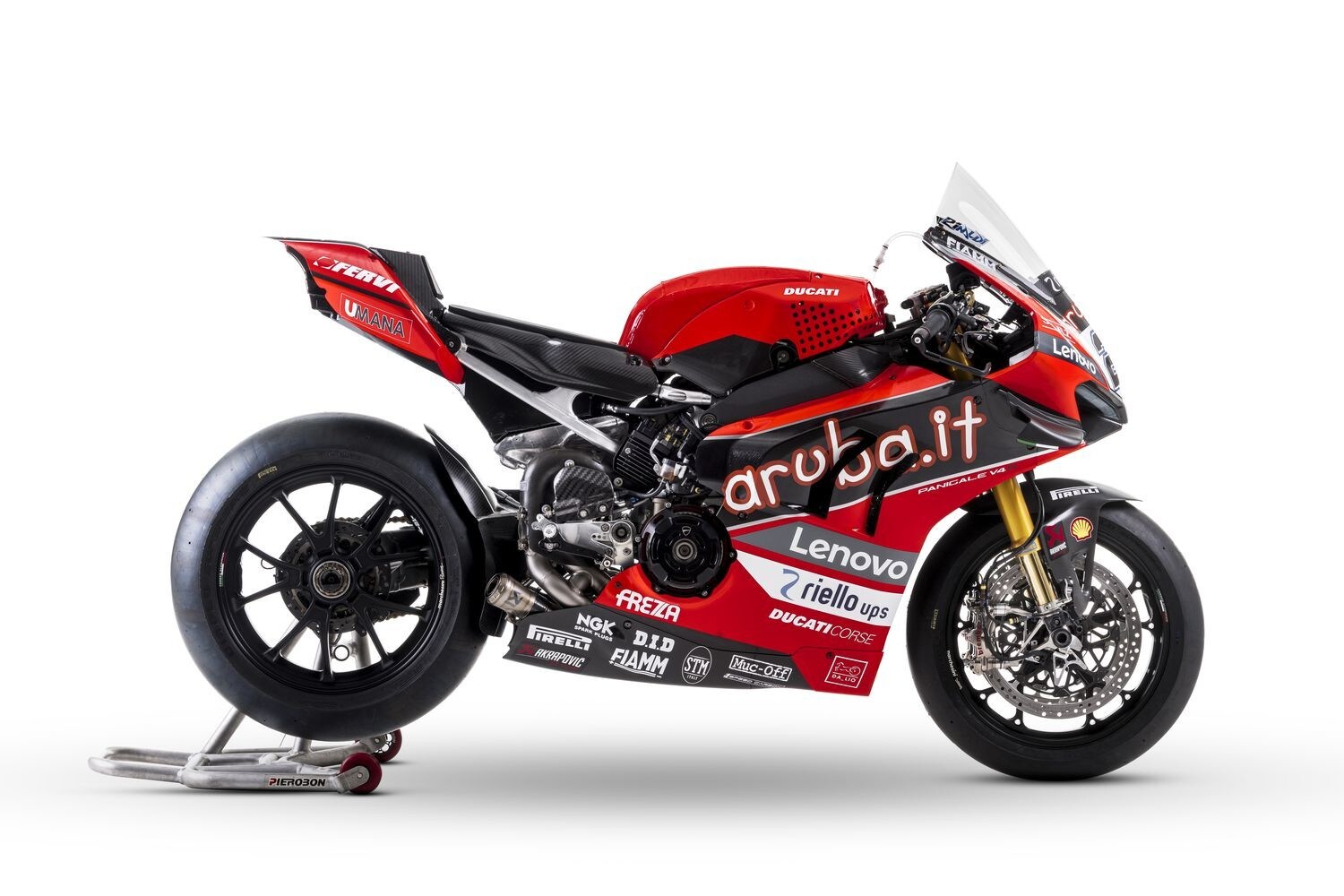 SBK, Ducati Aruba si presenta: ecco le Panigale V4R di Redding e Rinaldi