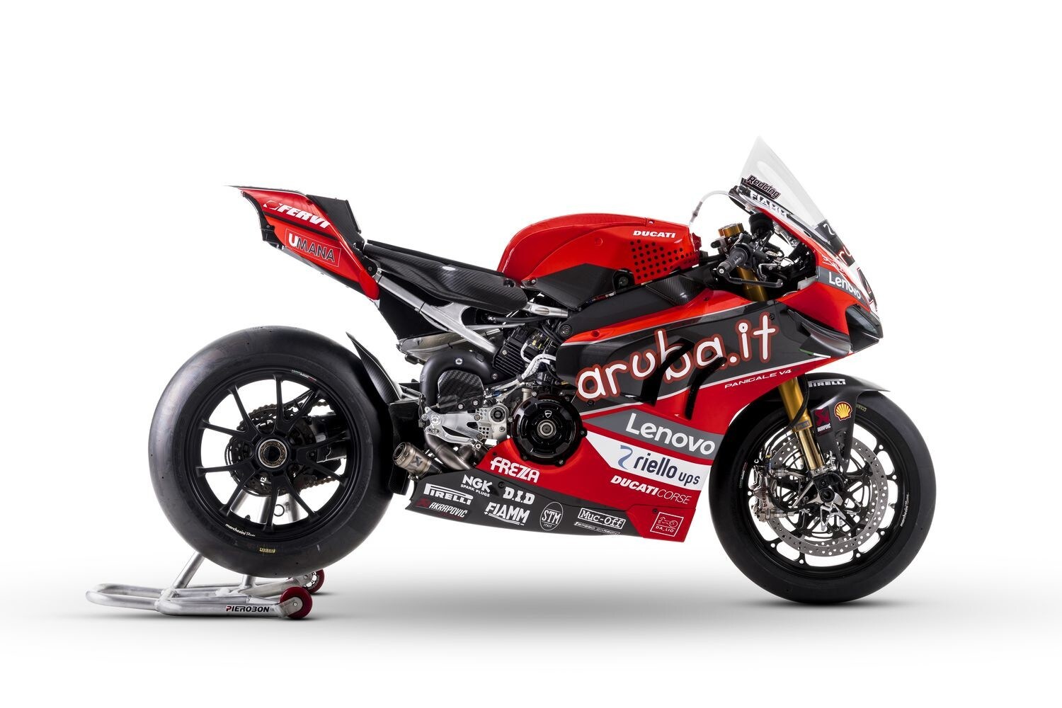 SBK, Ducati Aruba si presenta: ecco le Panigale V4R di Redding e Rinaldi